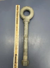 1/4” X 17” Galvanized Forged Lifting Eye Bolt 2-1/8” Eye