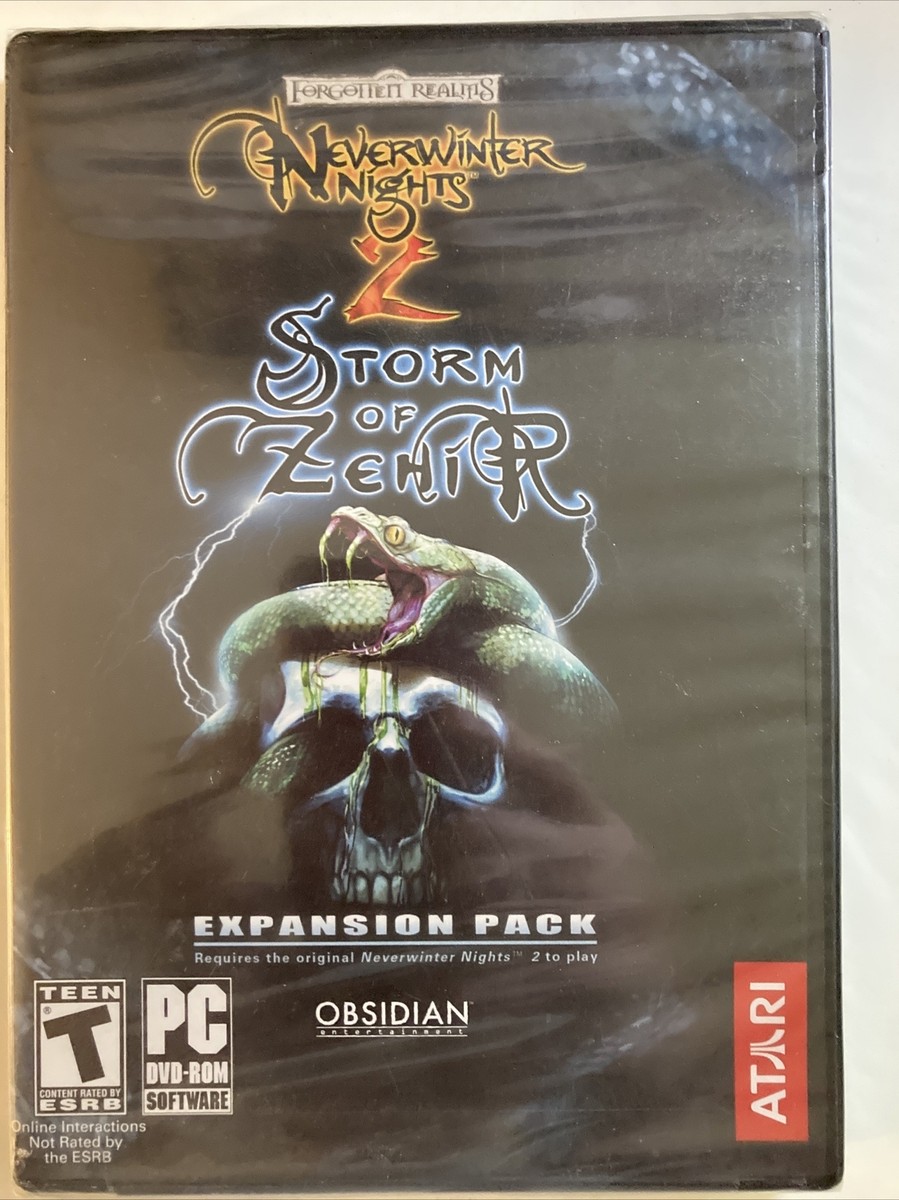 Neverwinter Nights 2: Storm of Zehir (PC, 2008) Expansion Pack