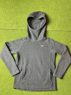 Patagonia Womens Dark Blue Long Sleeve Diamond Capra Pullover Hoodie Size S 