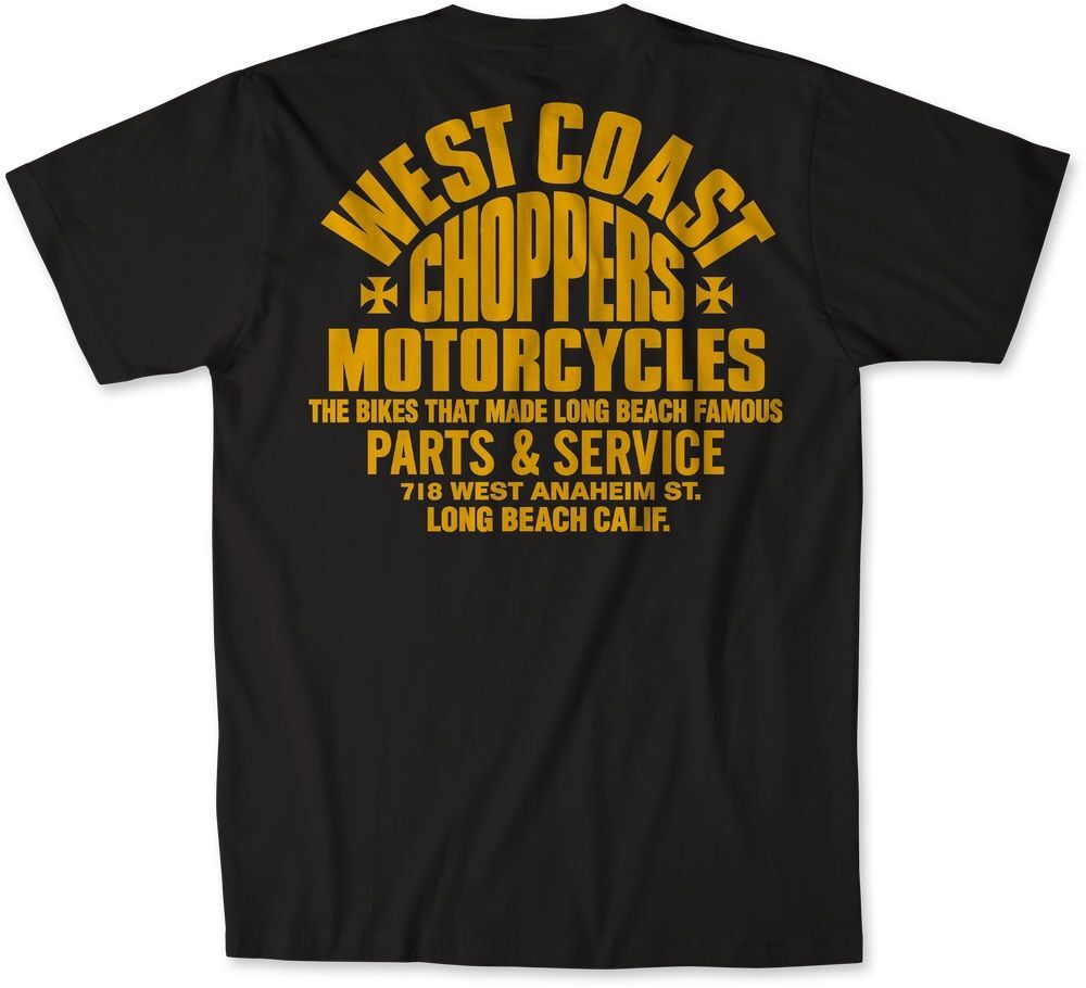 Детали футболки WCC West Coast Choppers Herren Tee WCCTS132783ZW