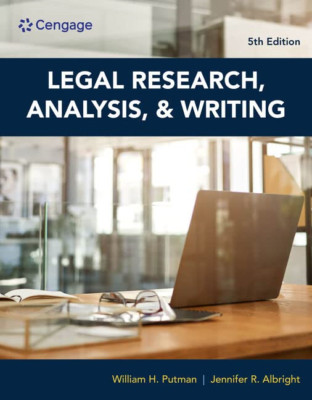 Legal Research, Analysis, and Writing - Paperback NEW Putman, William 01/01/2023