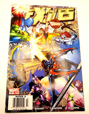 Exiles #77 2001 Marvel RARE NEWSSTAND EDITION