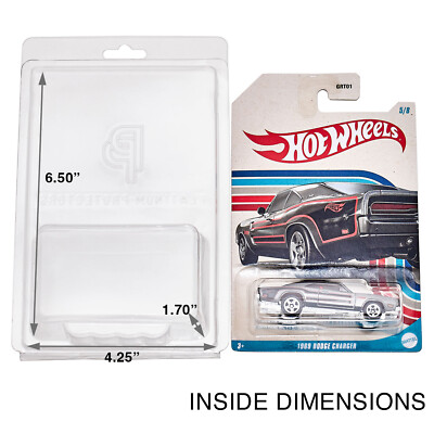 Hot Wheels Mainline Protector Case and Matchbox Cars Clamshell