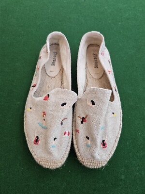 SOLUDOS Espadrilles Shoes ''Beach Life'' Size 7 NEW