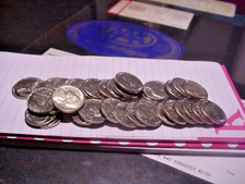 1962-D & 1963-D Brilliant Uncirculated Jefferson Nickel Rolls