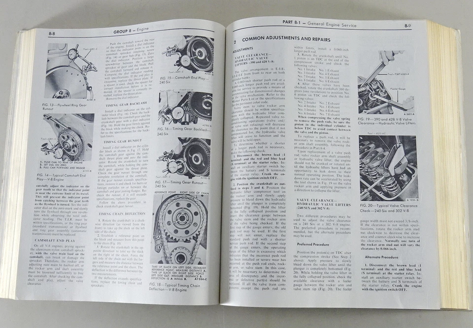 Manual de taller Ford Custom, LTD / Mercury Monterey, Commuter etc. de 1968 Foto 4 de 4