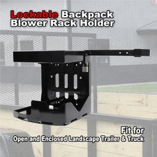 Zaino porta soffiatore con serratura per camion paesaggio aperto/chiuso e rimorchio
