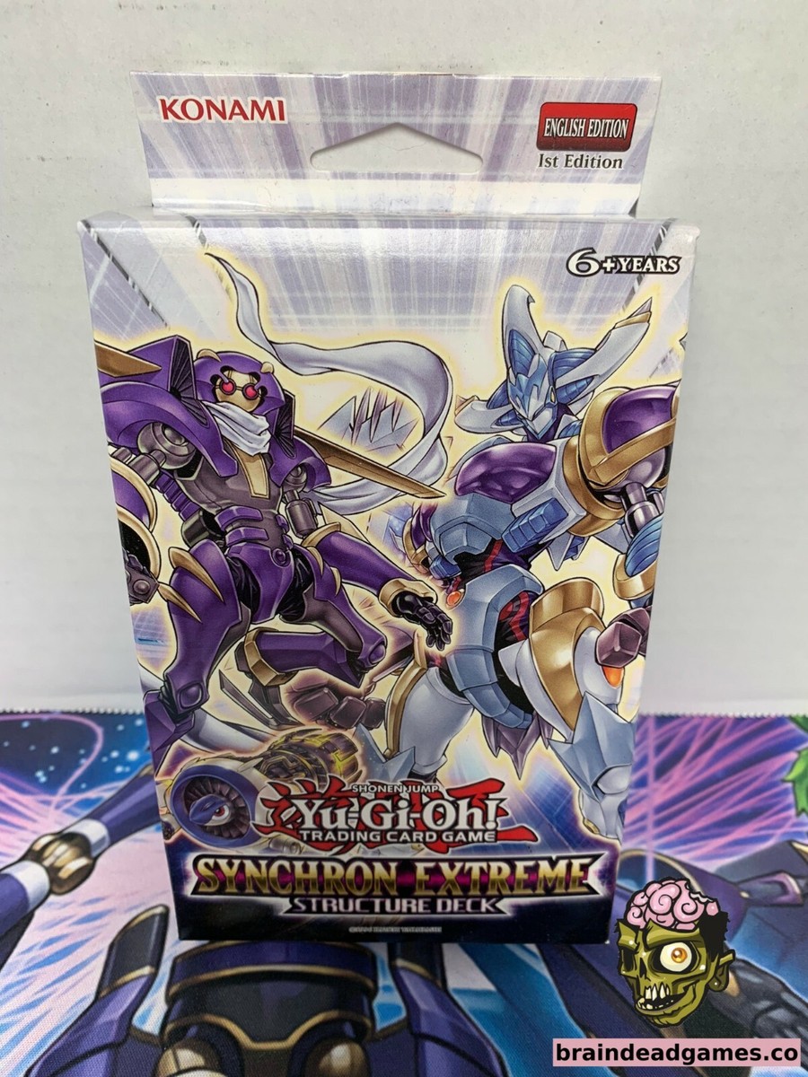 Konami Yu-Gi-Oh Synchron Extreme Structure Deck 1st Edition Yusei