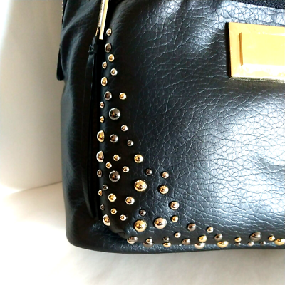 NWT Juicy Couture Studded Black Faux Leather Laptop Tech  display picture 2
