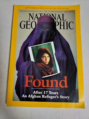 National Geographic April 2002 Found  An Afgahan Refugee's Story, Tibetans, Lion
