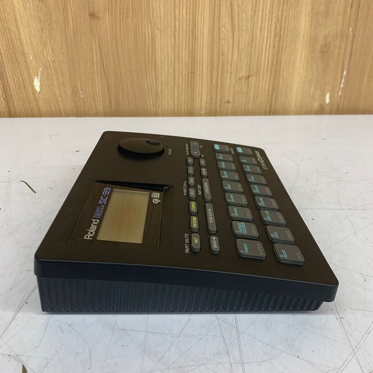 Roland サウンド モジュール SC-33 箱付き 動作品】Roland SC-33 Sound Canvas MIDI音源モジュール 箱付き