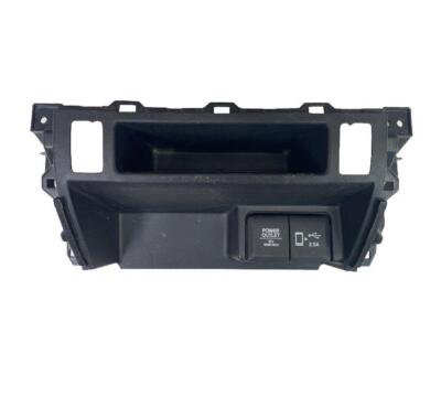 HONDA PILOT 2020 2021 POWER OUTLET & USB PORT TRIM PANEL ASSY OEM