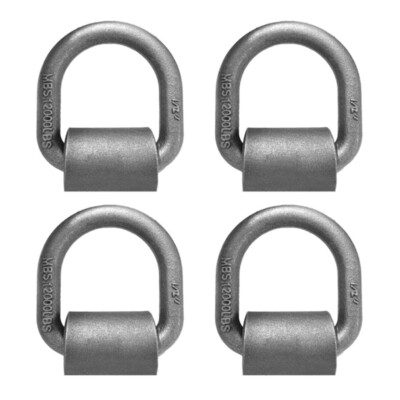 D Shape Pull Hook Tie Down Anchors Ring Cargo Tie Down Ring for Truck Trailer