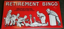 Retirement Bingo Board Game Factory Sealed New Unopened by Forum Novelties