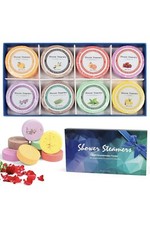 Shower Steamers Eight Aromatherapy Fizzies with natural Essential Oils for SPA