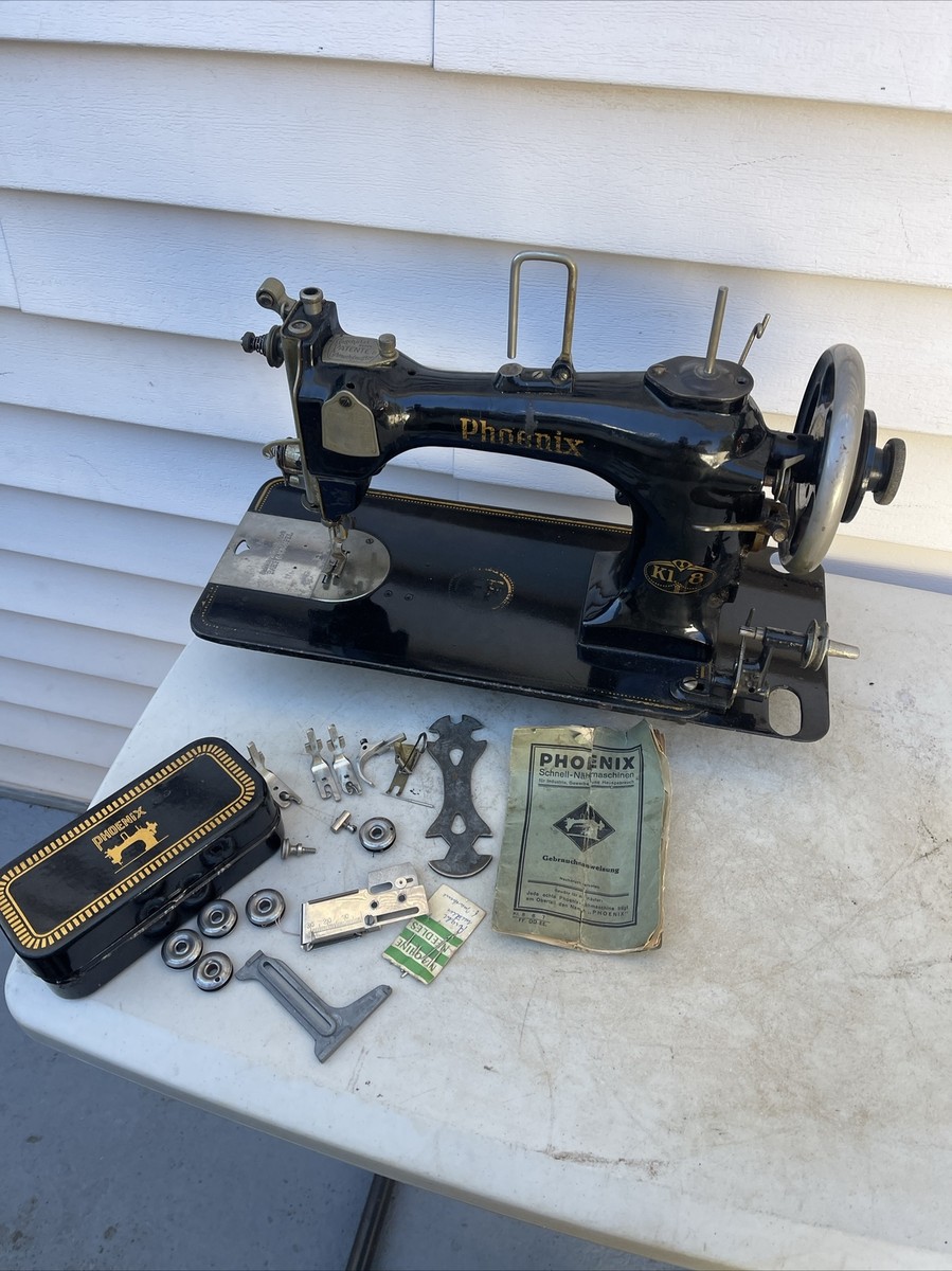 Rare VINTAGE German Phoenix - BAER & REMPEL Sewing Machine W