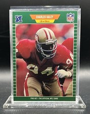 1989 Pro Set Charles Haley Dallas Cowboys San Francisco 49ers #378 HOF
