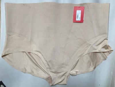 NWT SPANX SHAPE RETRO WOMEN SOFT NUDE BRIEF PANTY STYLE PS0115 3X/3TG $38 