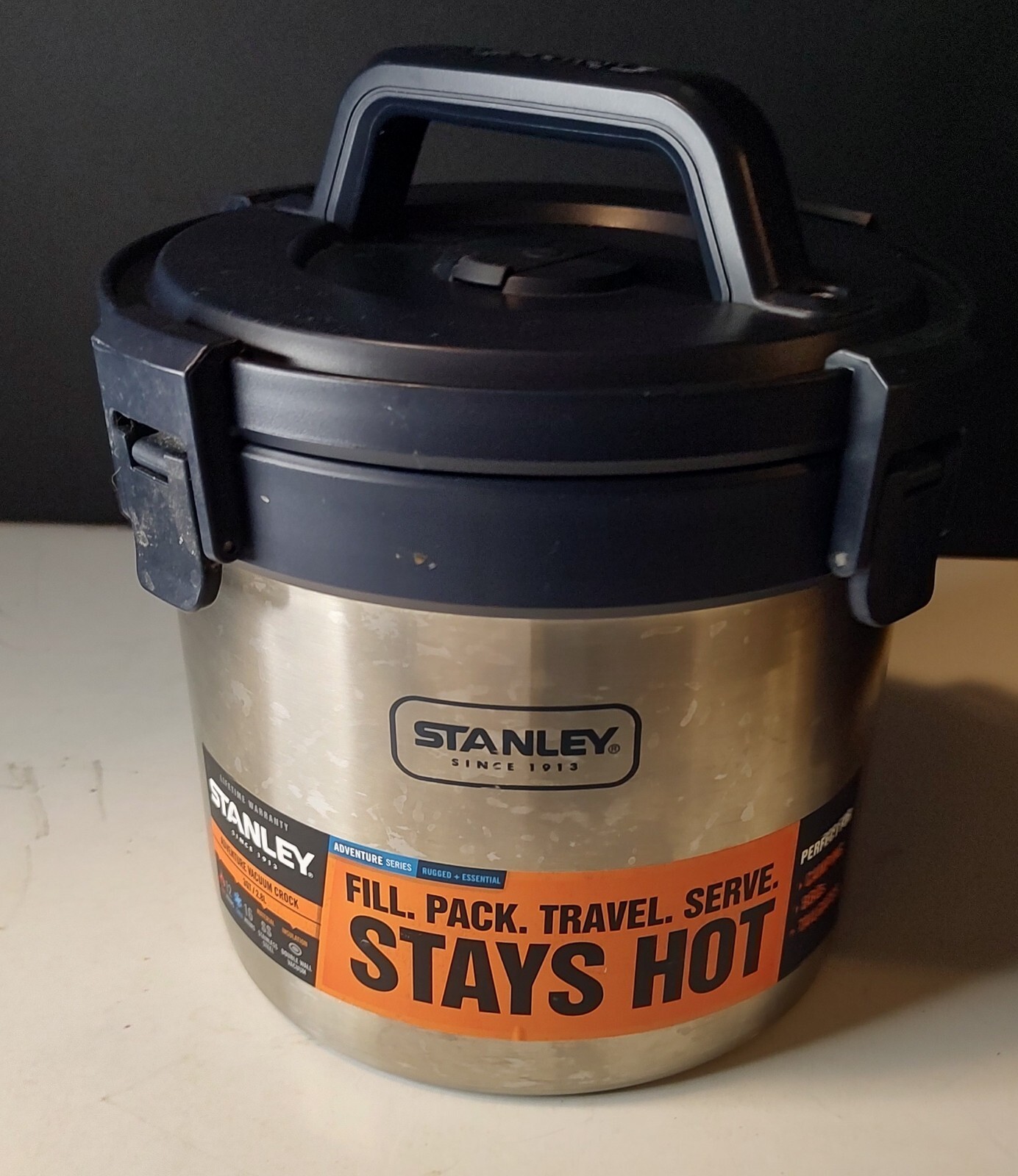 Stanley Adventure Stay Hot 3 qt Camp Crock Pot Vacuum Insulated eBay