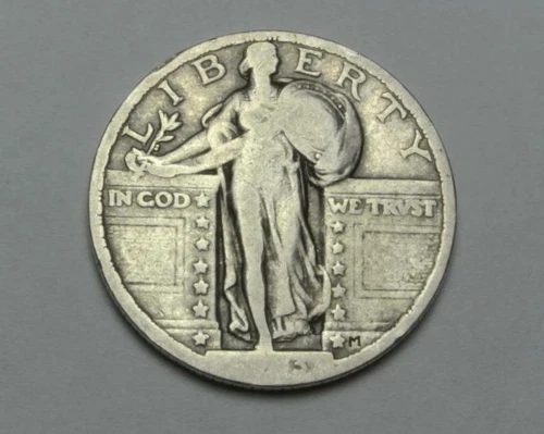 1923 Standing Liberty Quarter, VG/Fine Condition - C8330