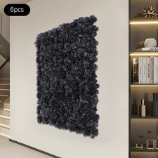 6Pcs Artificial Flower Wall Panels Backdrop Bouquet Wedding Party Background