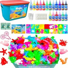 Magic Water Elf Toy, Aqua Fairy Water Gel Kit, DIY Handmade Magical Water Art, C