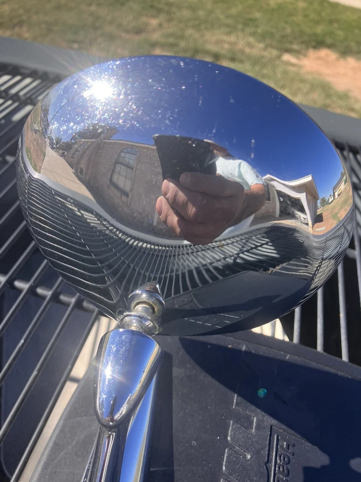 Espejo retrovisor lateral Pontiac GTO Lemans Firebird 1967-1968 15-1548 OEM muy bonito Foto 2 de 4