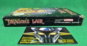 Vintage Game Nintendo NES DRAGON'S LAIR, PAL NES-L9-ITA, ELITE 1990 Japan MATTEL