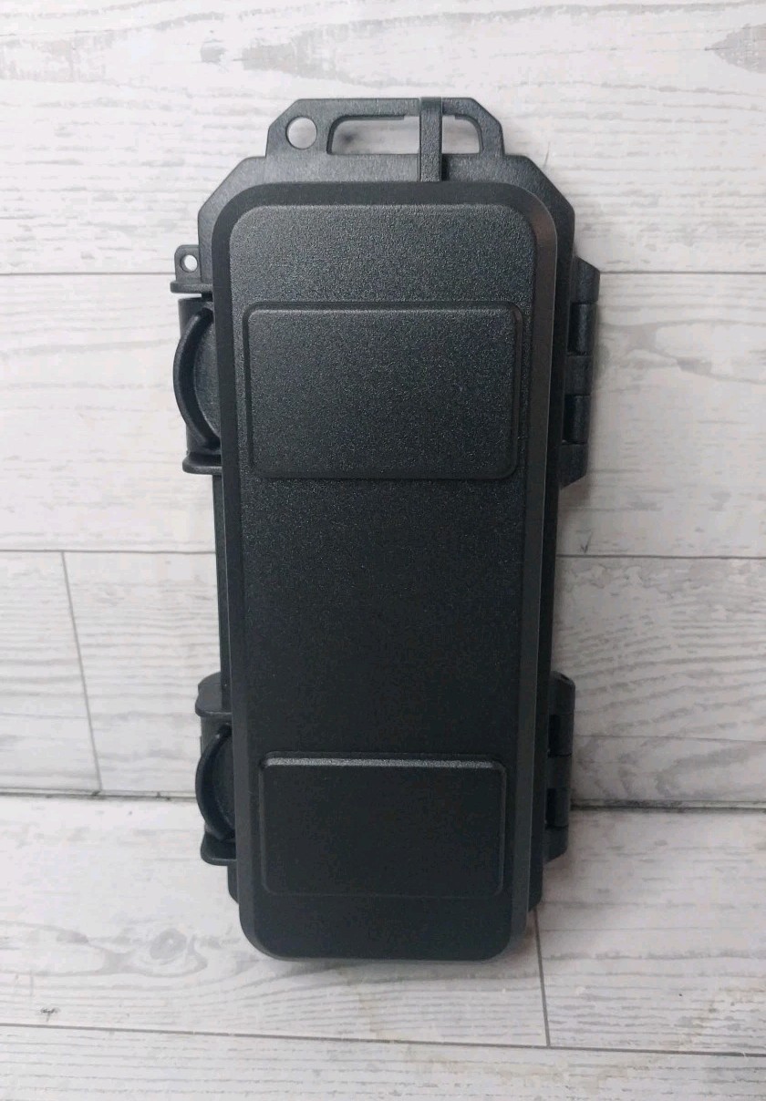 Pocket Knife Storage Case Foam Padded Hard Generic Black  6" X 2" 