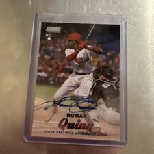 2017 Stadium Club #SCA-RQ Roman Quinn Autograph Auto RC Rookie