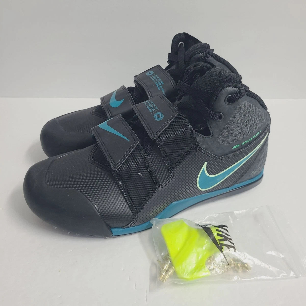 Nike zoom javelin elite 3 black blue track spikes men’s sz 10.5 FZ9626 001 Nike Zoom Javelin Elite 3 Track & Field Spikes Shoes Black  main image 4