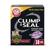 ARM HAMMER Clump Seal Cat Litter Multi-Cat Cat Litter, 38 lb