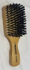 Vintage Montclair Wooden Handle Hair Brush Switzerland 100% Pure Bristle #403