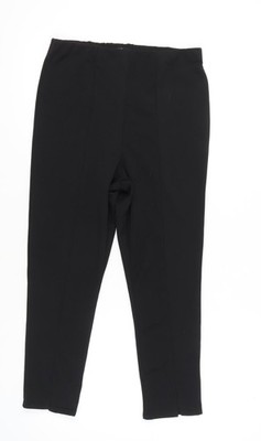 Yours Damen Leggings schwarz Größe 16 Polyester Freizeit