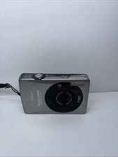 Canon Power Shot Digital ELPH SD750 7.1MP Digital Camera Silver Untested Desc