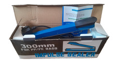 300mm Impulse Heat Sealer Manual Plastic Bag Sealer 12" New Open Box Complete