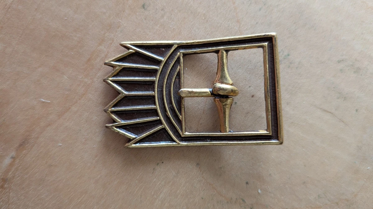 Gold 1920s Decade Vintage Belt Buckles for sale | eBay