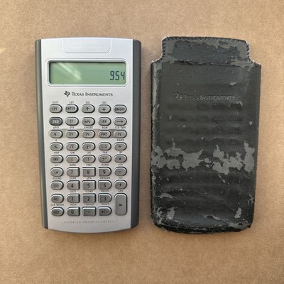 TEXAS INSTRUMENTS BA II PLUS PROFESSIONELLER TASCHENRECHNER