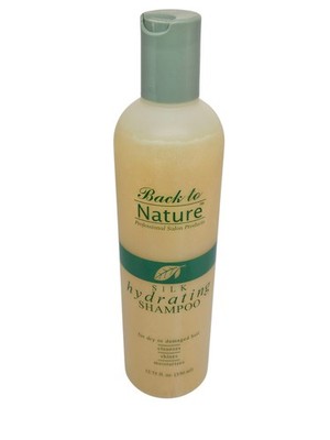 Back to NATURE Silk Hydrating Shampoo For Dry Damaged Hair 12.75 Fl oz HTF! Rare