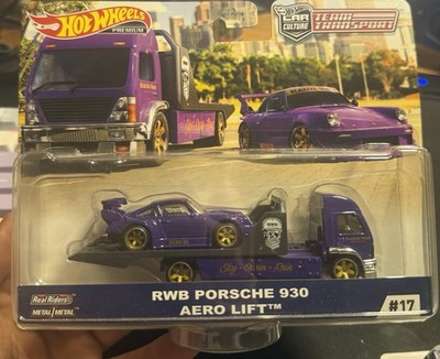 Hot Wheels RWB Porsche 930 Aero Lift Car Culture Team Transport 1