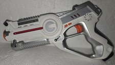 Dynasty Toys Laser Tag 1 Single White Gun Blaster Spare Tested Works