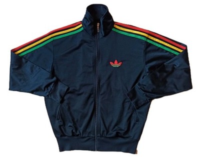 Adidas Rasta Firebird Jacke Track Jacket Jamaica Bob Marley Style Reggae M/L