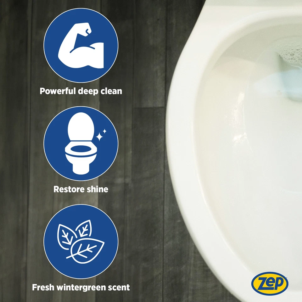 Zep Acidic Toilet Bowl Cleaner - 1 Gallon (Case of 4) R43710 - Image 4 of 4