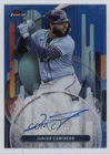 2025 Topps Finest Blue Refractor 73/99 Junior Caminero #FA-JC Auto