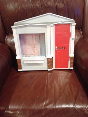 #ad #ad 2005 Mattel Barbie Totally Real Fold Up Doll House Sounds Work Washer Dryer $200.95
