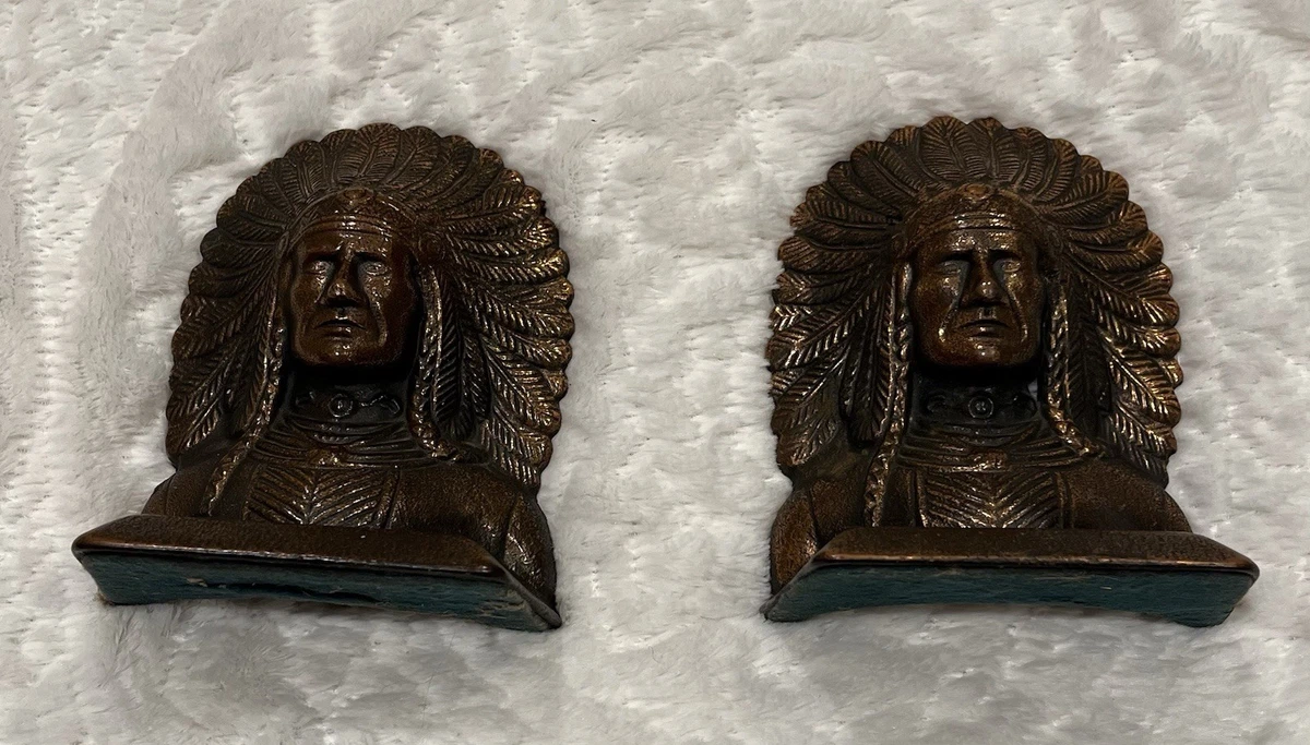 Antique Indian Bookends In Collectible Book Ends for sale | eBay