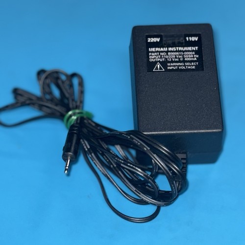 Meriam B900615-00004 AC Charger for the Meri Cal  LP/DP Series Manometers