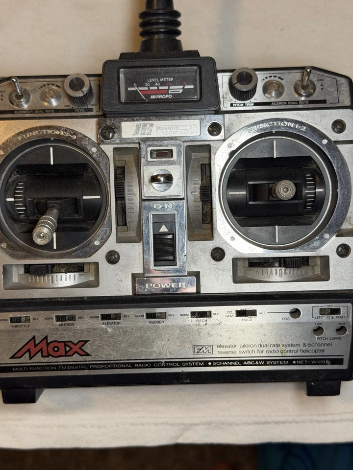 Max Multifunción Fm Sistema de Radio Control Digital Cinco Canales ABC y WSystem Foto 2 de 4