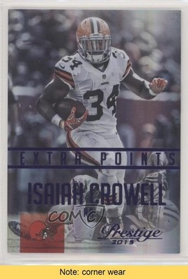 2015 Panini Prestige Extra Points Purple 65/100 Isaiah Crowell #72 READ fm0
