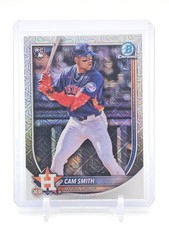 CAM SMITH 2025 BOWMAN CHROME MEGA MOJO REFRACTOR ROOKIE #77 ASTROS Q0963